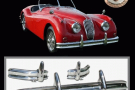 Jaguar XK140 stainless steel bumpers, brand new