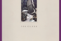 1988 MERCEDES-BENZ 300-CLASS VINTAGE ORIGINAL PRES