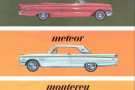 1963 MERCURY FULL-LINE: COMET, METEOR, MONTEREY VI