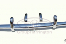 Triumph TR3A stainless steel bumpers, TR3 A TR3 B