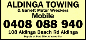 Aldinga Towing & Garrett Motor Wreckers