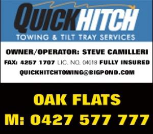 Quick Hitch Towing & Tilt Tray Services
