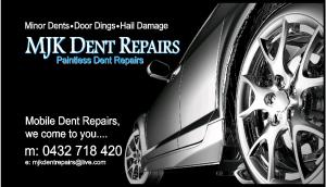 MJK Dent Repairs - Mobile PDR Services - Newcastle/Hunter Valley