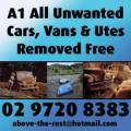 A1 All Unwanted Cars, Vans & Utes Removed Free