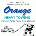 Orange Heavy Towing