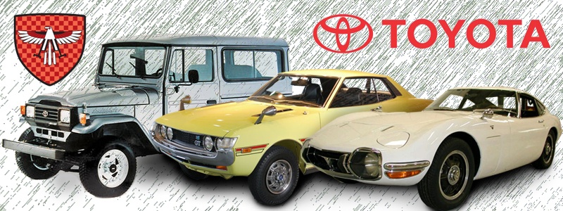 Toyota Colour Codes A to G