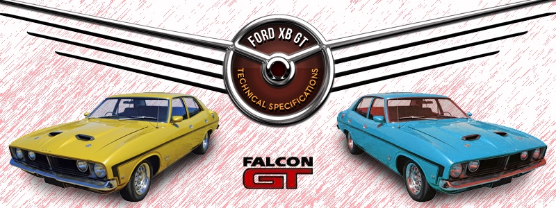 Ford Falcon XB GT Coupe Technical Specifications