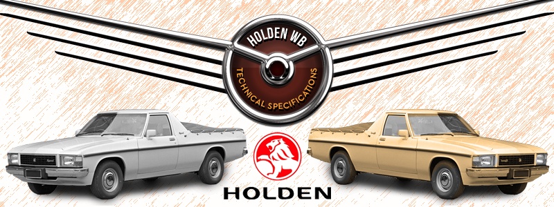WB Holden Specifications