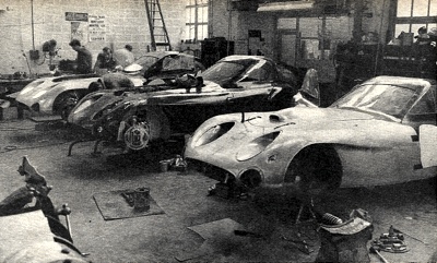 450 Coupes at the Bristol Factory