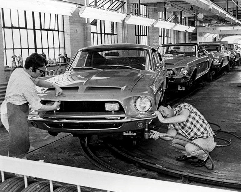1968 Ford Mustang Shelby Production