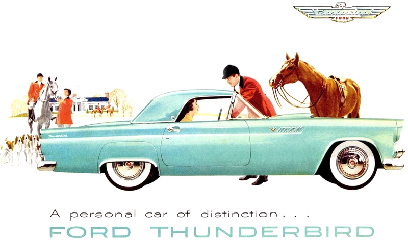 1965 Ford Thunderbird Paint Charts and Color Codes