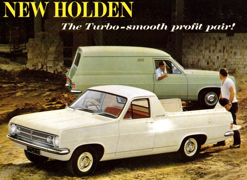 HR Holden Ute and Van