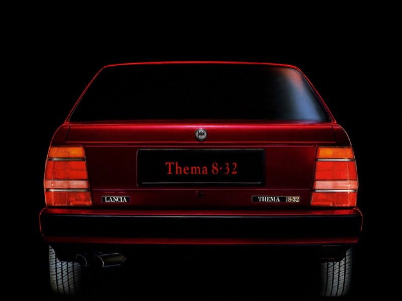 Lancia Thema 83.2 Rear