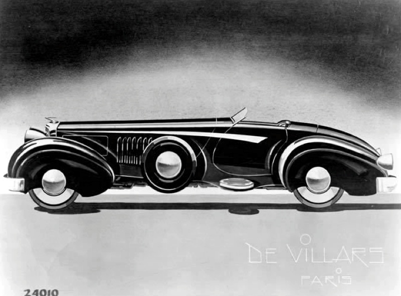 1934 Duesenberg De Villars Speedster