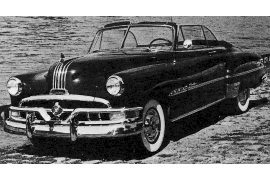 1951 Pontiac Silver Streak Chieftain Six DeLuxe Convertible Coupe