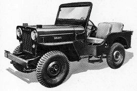 1953 Willys CJ3B Universal Jeep