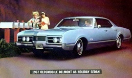1967 Oldsmobile Delmont 88 Holiday 4 Door Sedan