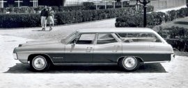 1967 Pontiac Executive Wagon 3 Seat