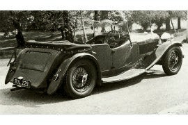 1934 Alvis Speed 20 with Cross and Ellis Tourer coachwork