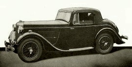 1935 Avon Standard 10 HP Coupe