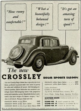 1935 Crossley Regis