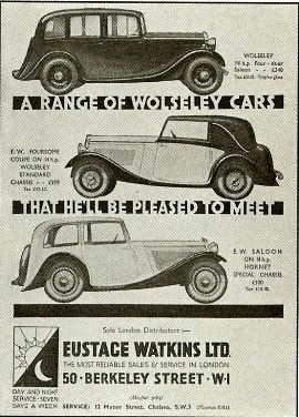 1935 Wolseley 8·95 to 20·93 HP