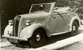 1940 Standard Flying Eight / Flying Standard Eight Drophead Coupe