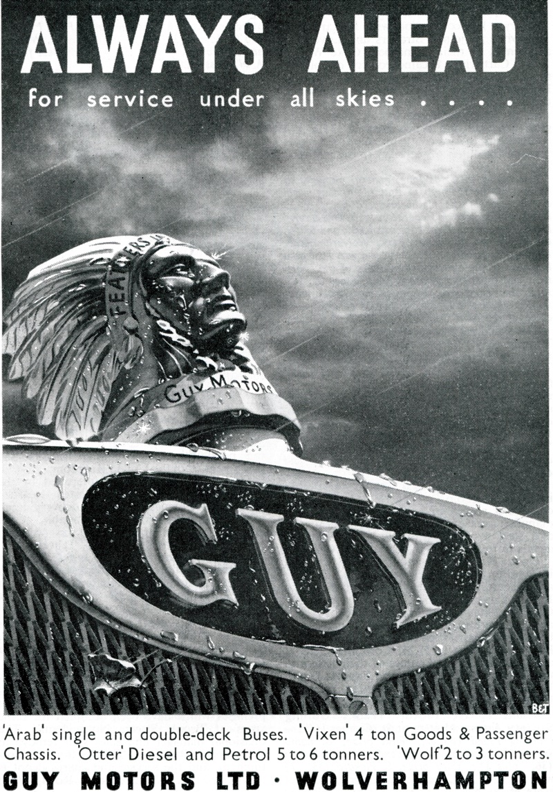 1949 Guy Motors Advertising Poster