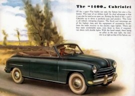 1950 Fiat 1400 Cabriolet