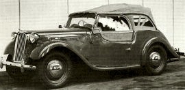 1951 Singer Nine Model 4AB Roadster