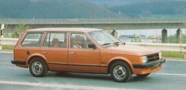 1982 Opel Kadett Voyage Berlina