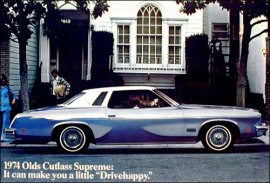 1974 Oldsmobile Cutlass Supreme Colonnade Hardtop 2 Door
