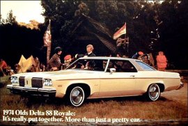 1974 Oldsmobile Delta 88 Royale 2 Door