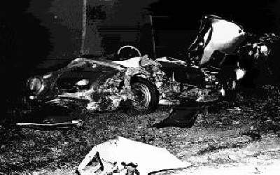 James Dean Porsche Spyder Accident
