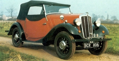 1938 Morris 8 Tourer