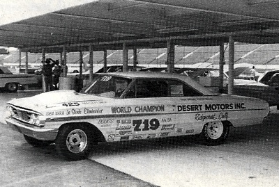 The 1964 NHRA record-holding lightweight 427 Ford Galaxie