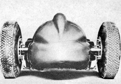 Raymond Mays pictured at Crystal Palace driving his famous ERA R4D