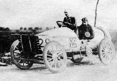 Madame Camille du Gast at 1903 Paris Madrid Race