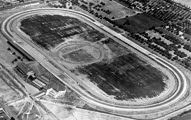 Aerial View of Beverley Hills Speedway
