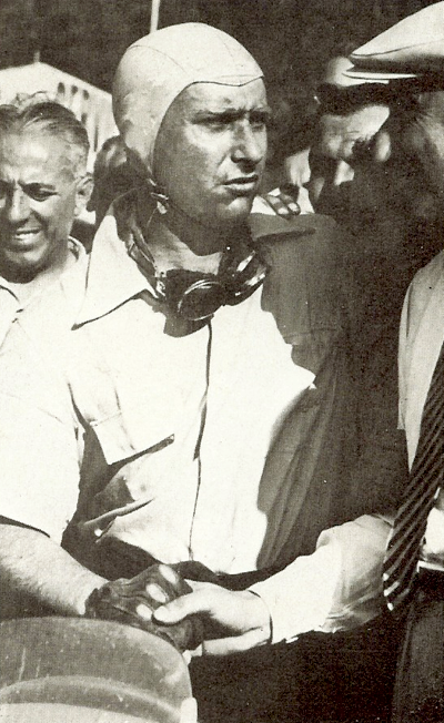 Fangio, during the early part of his career