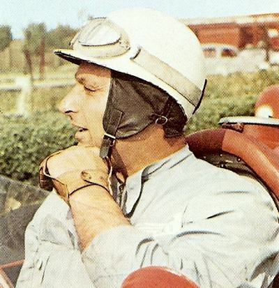 Fangio pictured in 1957