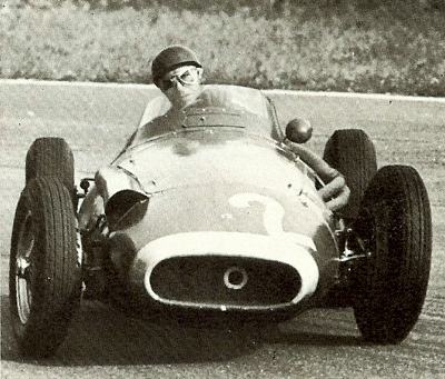 Fangio pictured in 1957