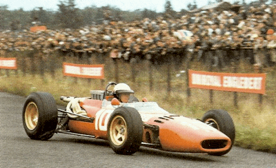 Mike Parkes at the 1966 German F1 GP