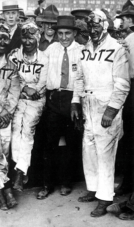 Harry Stutz with Earl Cooper and Gil Anderson