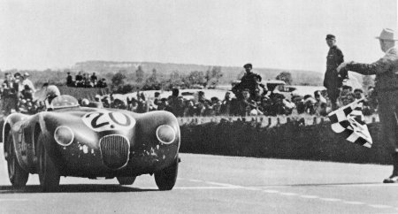 Stirling Moss At The Helm Of A C-Type