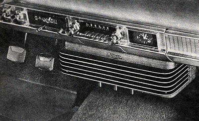 Frigiquip Strato Dawn in early model US Ford