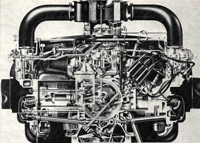 Corvair Engine Cutaway