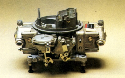 The Holley 4 barrel carby model 4160