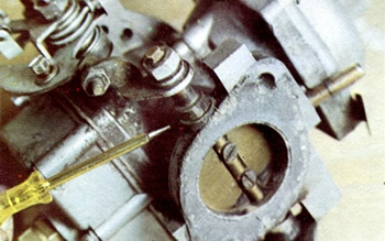 Carburettor Throttle Spindle