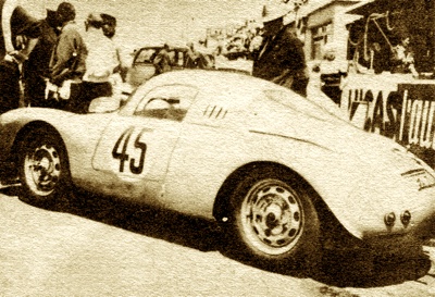 Porsche coupes had special racing bodies